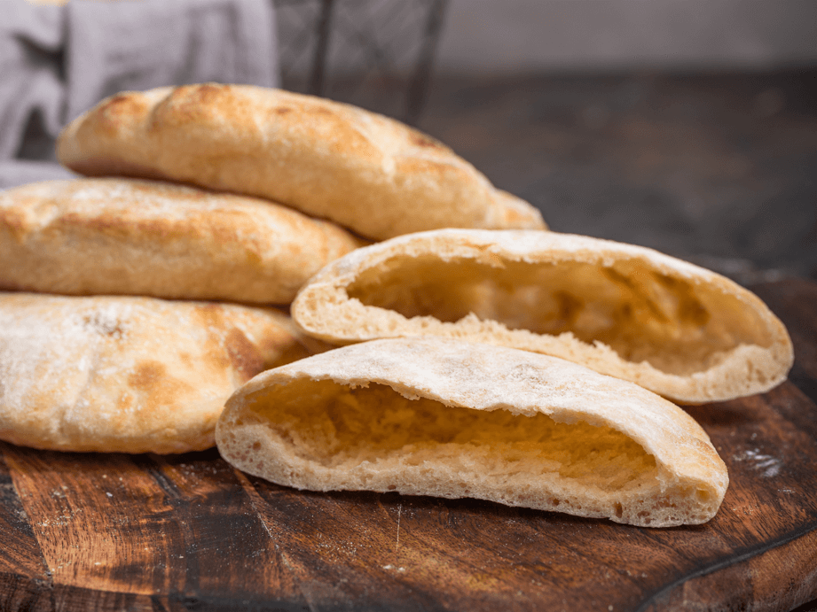 Recipe for pita bread from the oven - Argeta
